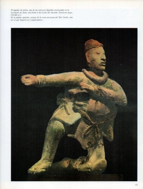 LAMINA V18313: El jugador de pelota figurilla de la necropolis de Jaina