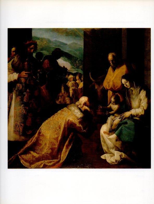 LAMINA V18190: Adoracion de los Reyes por Eugenio Cajes