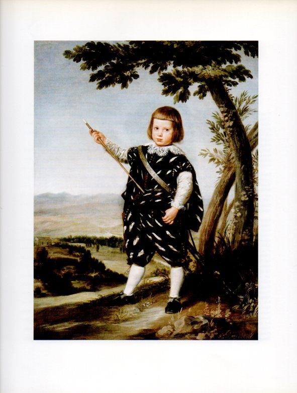 LAMINA V18196: Retrato del principe don Baltasar Carlos por Alonso Cano