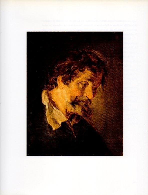 LAMINA V18199: Cabeza de un hombre fragmento por Jusepe Leonardo