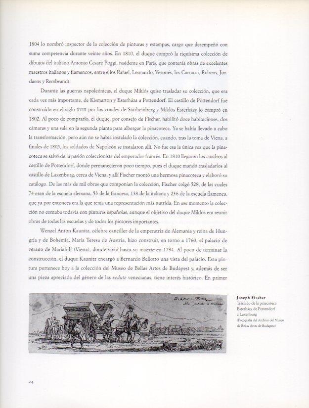LAMINA V18170: Traslado de la pinacoteca Esterhazy de Pottendorf a Laxemburg por J. Fisher