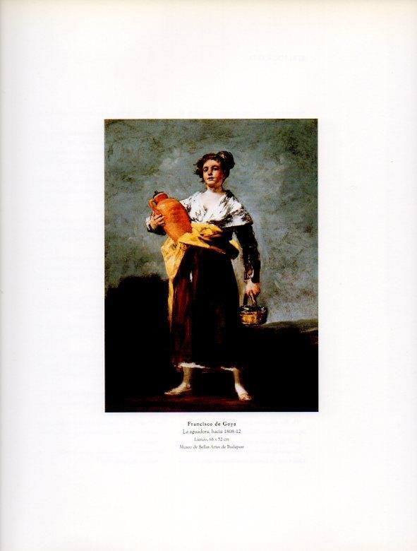 LAMINA V18176: La aguadora por Goya