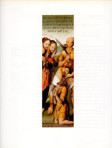 LAMINA V18181: Decapitacion de San Juan Bautista por anonimo castellano
