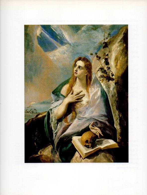 LAMINA V18183: La Magdalena penitente por El Greco