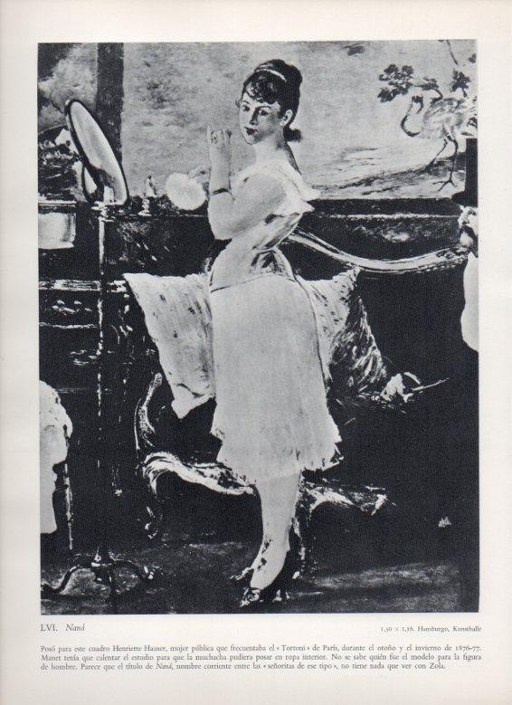 LAMINA V18250: Nana por Manet