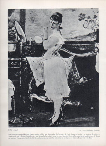 LAMINA V18250: Nana por Manet