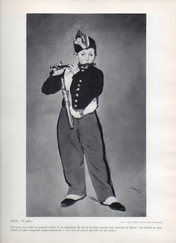 LAMINA V18235: El pifano por Manet