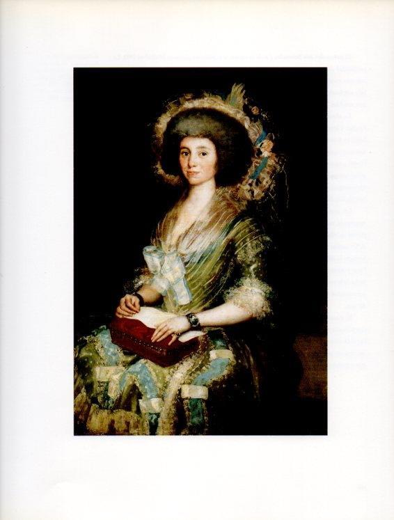 LAMINA V18222: Manuela Camas y las Heras por Goya