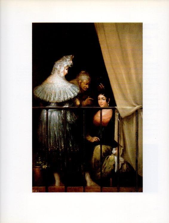 LAMINA V18225: Majas y celestina en el balcon por L. Alenza y Nieto