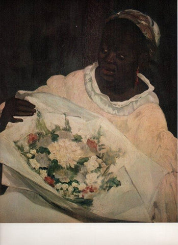 LAMINA V18230: Olimpia detalle por Manet