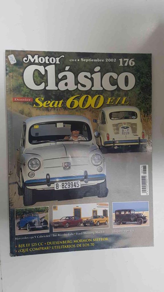 Motor Clasico numero 176, noviembre 2002: Seat 600 E/L