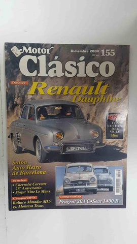 Motor Clasico numero 155, diciembre 2000: Ranault Dauphine