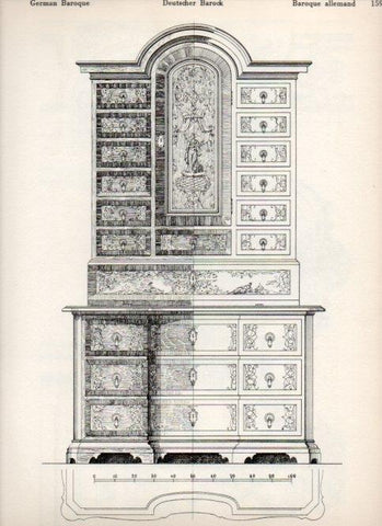 LAMINA V19531: Style Manuals: German Baroque Art. Sheet 1