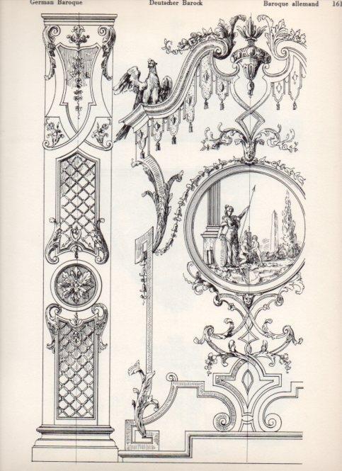 LAMINA V19532: Style Manuals: German Baroque Art. Sheet 2