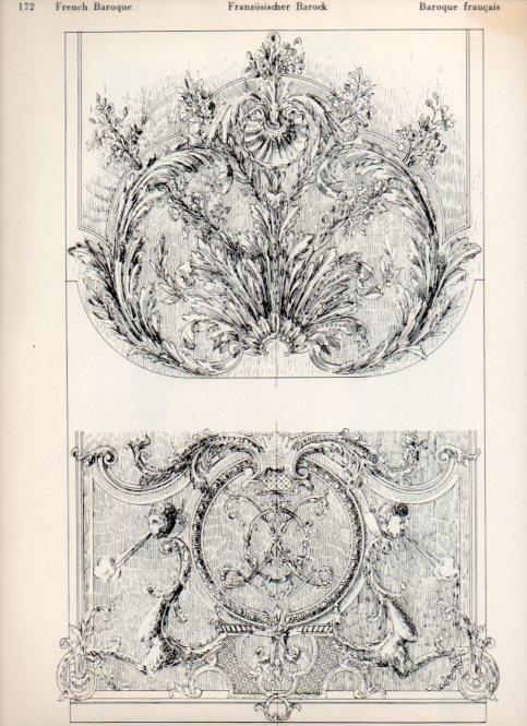 LAMINA V19537: Style Manuals: French Baroque Art. Sheet 2