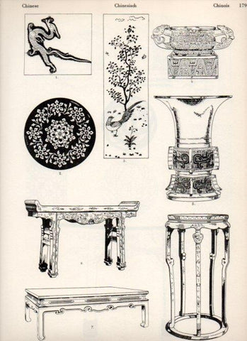 LAMINA V19541: Style Manuals: Chinese Art. Sheet 1