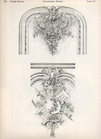LAMINA V19542: Style Manuals: French Rococo Art. Sheet 1