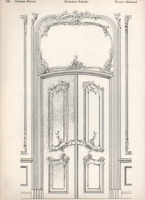 LAMINA V19545: Style Manuals: German Rococo Art. Sheet 1