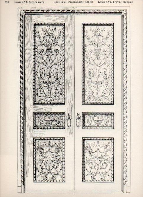 LAMINA V19556: Style Manuals: Louis XVI French Work Art. Sheet 1