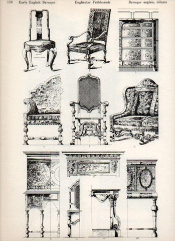 LAMINA V19530: Style Manuals: Early English Baroque Art. Sheet 1