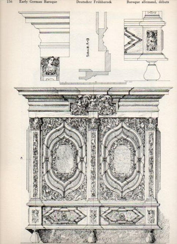 LAMINA V19529: Style Manuals: Early German Baroque Art. Sheet 6