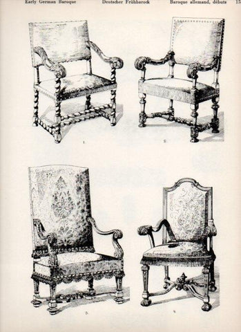 LAMINA V19527: Style Manuals: Early German Baroque Art. Sheet 4