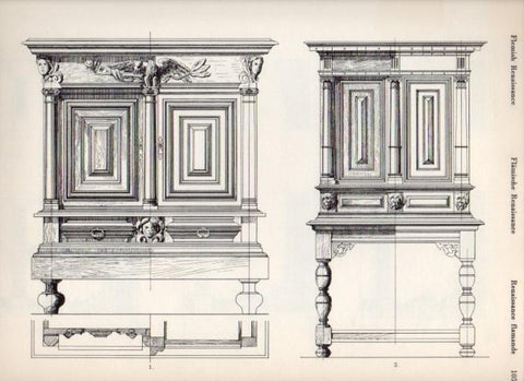 LAMINA V19504: Style Manuals: Flemish Renaissance Art. Sheet 4