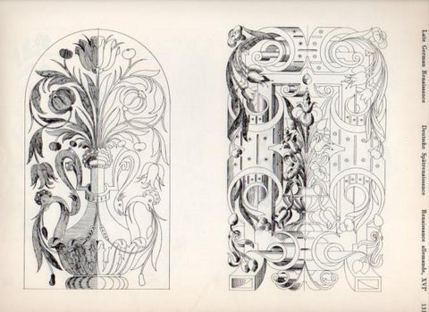 LAMINA V19517: Style Manuals: Late German Renaissance Art. Sheet 6