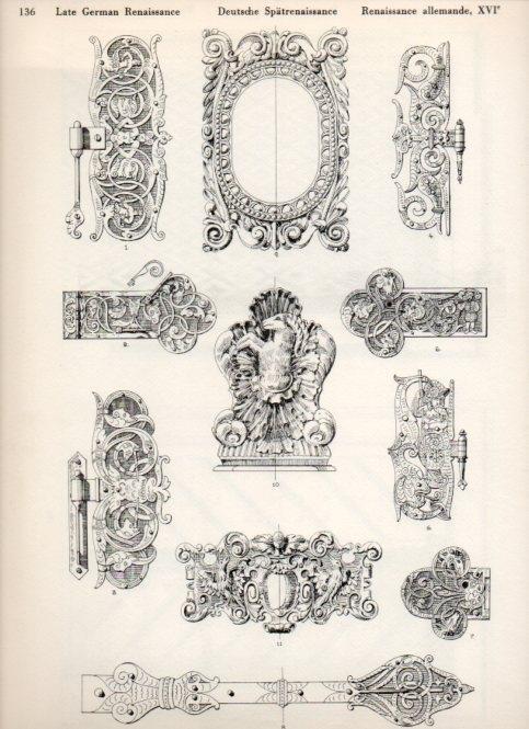 LAMINA V19519: Style Manuals: Late German Renaissance Art. Sheet 8