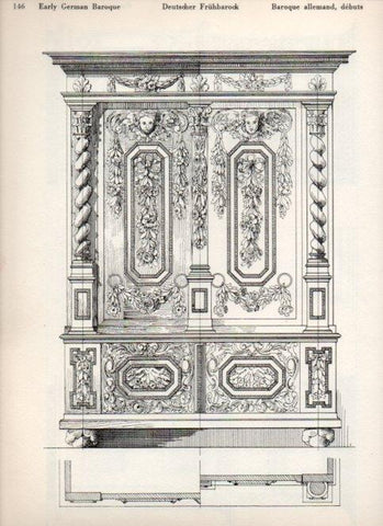 LAMINA V19524: Style Manuals: Early German Baroque Art. Sheet 1