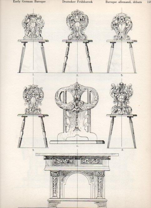 LAMINA V19526: Style Manuals: Early German Baroque Art. Sheet 3