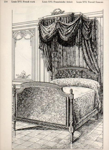 LAMINA V19559: Style Manuals: Louis XVI French Work Art. Sheet 4