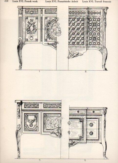 LAMINA V19560: Style Manuals: Louis XVI French Work Art. Sheet 5