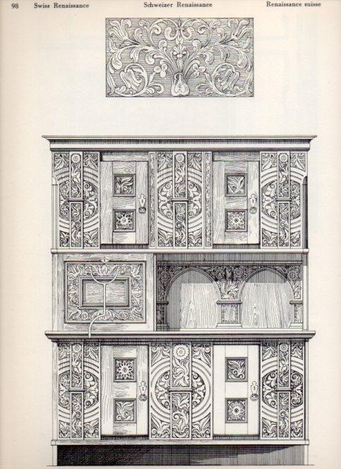 LAMINA V19500: Style Manuals: Swiss Renaissance Art. Sheet 1