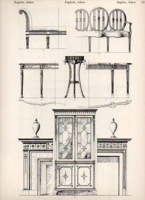 LAMINA V19563: Style Manuals: English Adam Art. Sheet 2