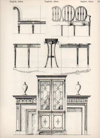 LAMINA V19563: Style Manuals: English Adam Art. Sheet 2