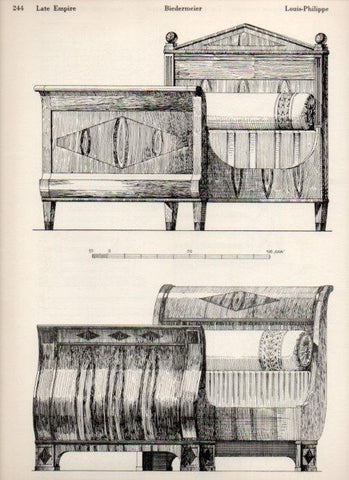 LAMINA V19573: Style Manuals: Late Empire Art. Sheet 1