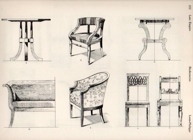 LAMINA V19577: Style Manuals: Late Empire Art. Sheet 5