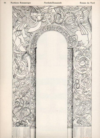 LAMINA V19473: Style Manuals: Northern Romanesque Art. Sheet 2
