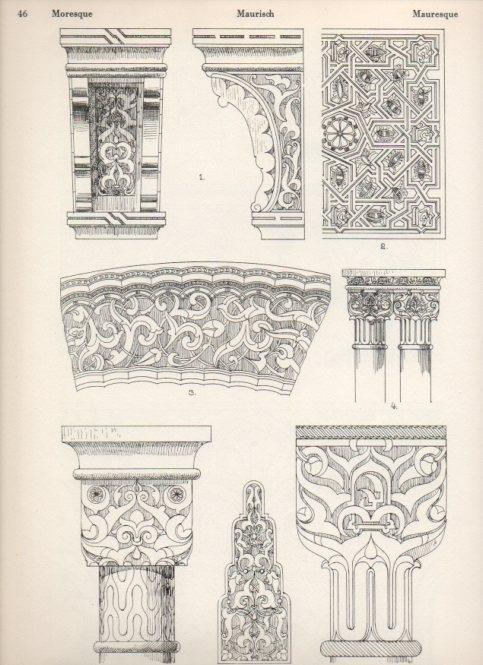 LAMINA V19474: Style Manuals: Moresque Art. Sheet 1