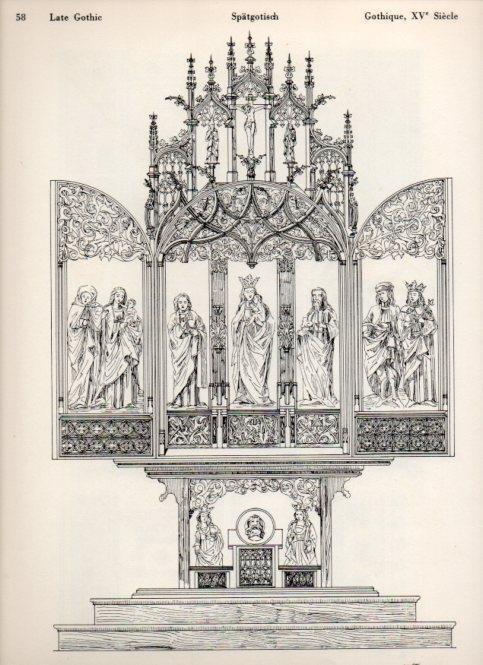 LAMINA V19480: Style Manuals: Late Gothic Art. Sheet 1