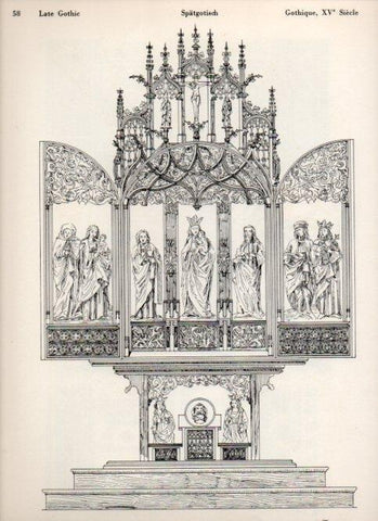 LAMINA V19480: Style Manuals: Late Gothic Art. Sheet 1