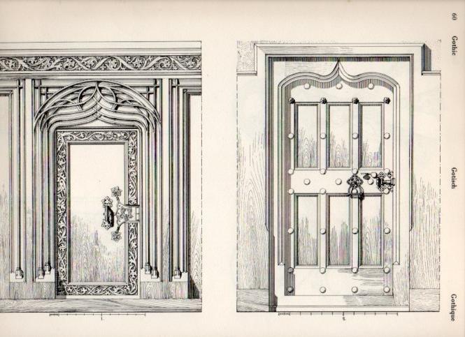 LAMINA V19481: Style Manuals: Gothic Art. Sheet 4