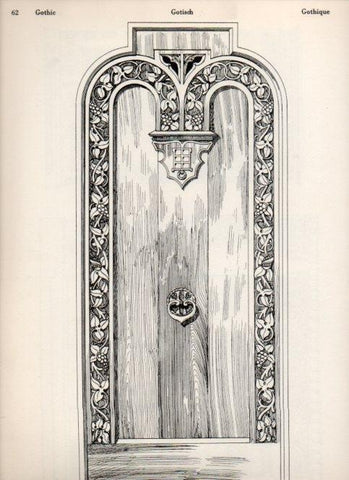 LAMINA V19482: Style Manuals: Gothic Art. Sheet 5