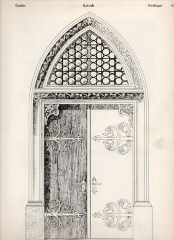 LAMINA V19483: Style Manuals: Gothic Art. Sheet 6