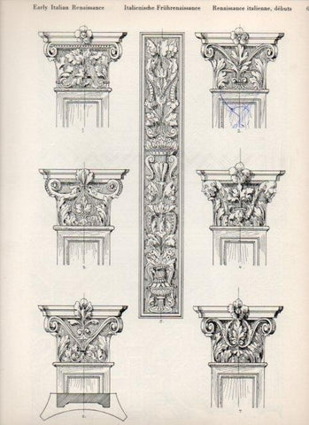 LAMINA V19485: Style Manuals: Early Italian Renaissance Art. Sheet 2