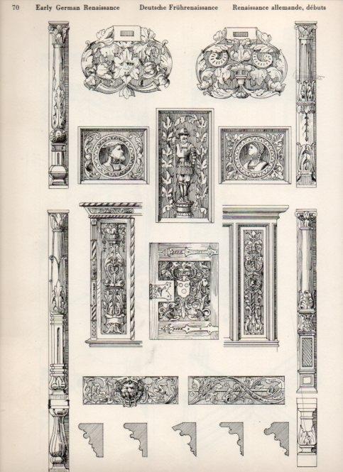 LAMINA V19486: Style Manuals: Early German Renaissance Art. Sheet 1