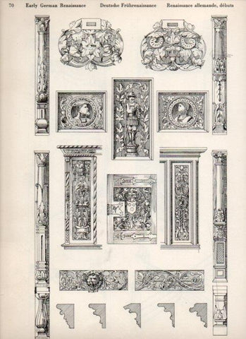 LAMINA V19486: Style Manuals: Early German Renaissance Art. Sheet 1