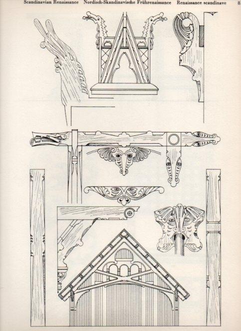 LAMINA V19492: Style Manuals: Scandinavian Renaissance Art. Sheet 3