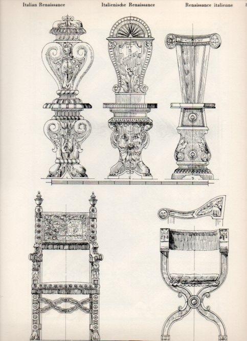 LAMINA V19493: Style Manuals: Italian Renaissance Art. Sheet 1